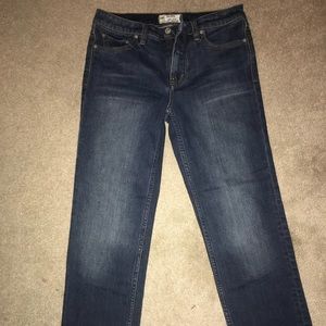 Free People Denim blue jeans
